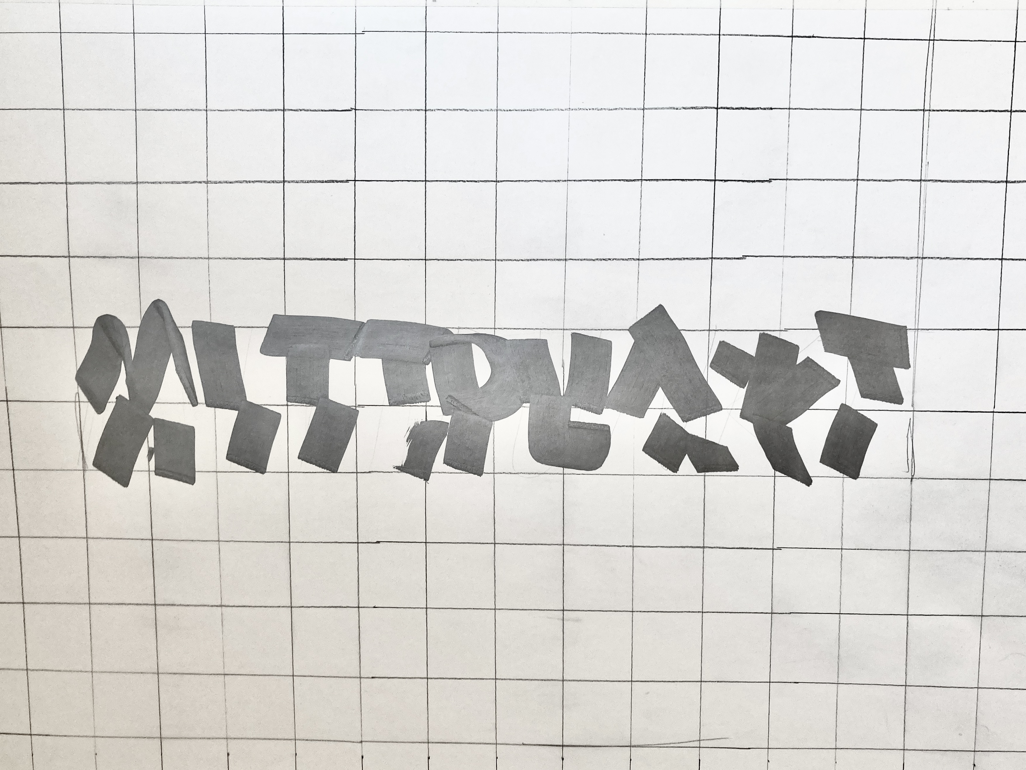 Broken font