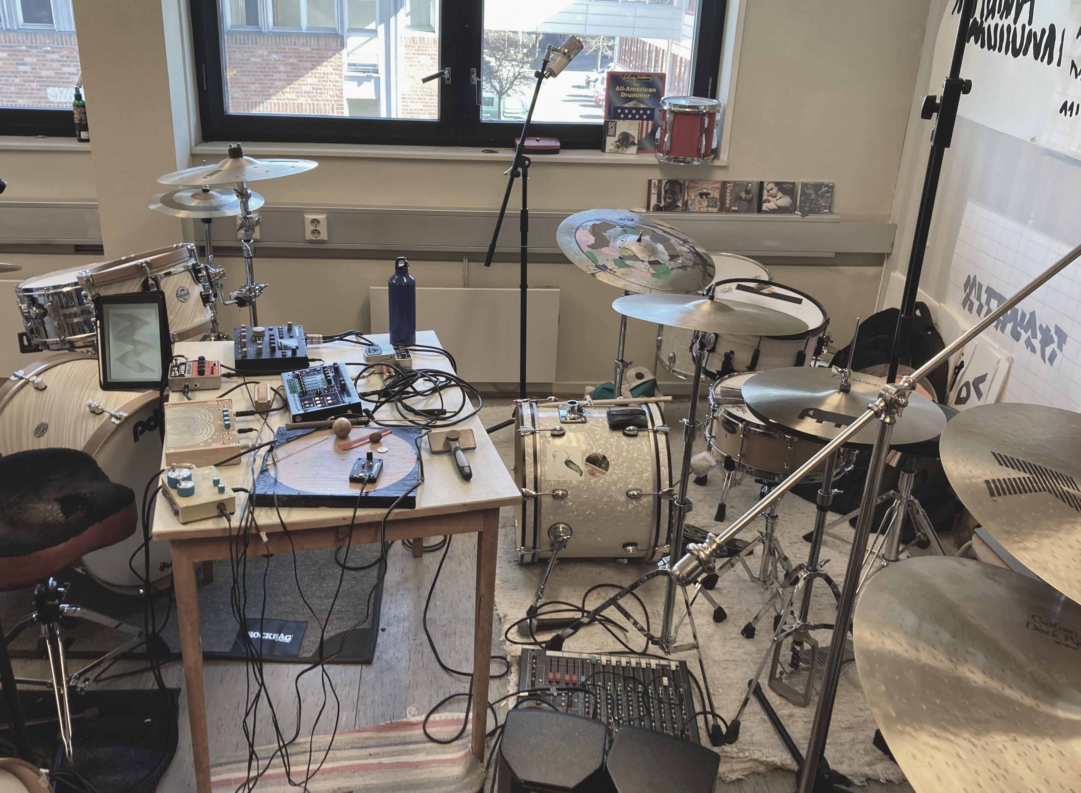 Rehearsal setup